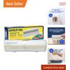 Wrap'n Snap Dispenser Plastic Wrap Cutter Food Storage Easy Refill