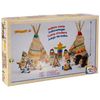 Goki 51911 Flexible Puppets, Indian Camp, Mixed