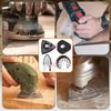High-Quality 208-Piece Sanding Pad Kit for Oscillating Tools - Multiple Grits
