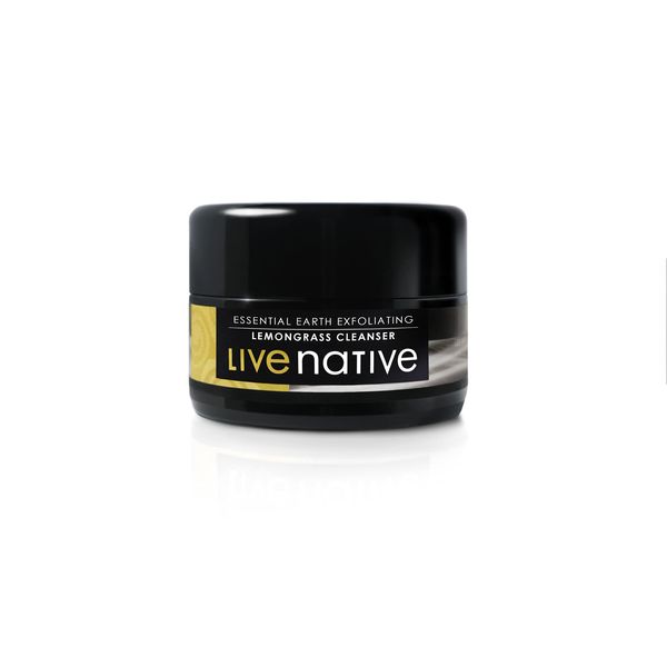 Live Native | Essential Earth Exfoliating Cleanser with Lemongrass - 5ml (Sample Size)