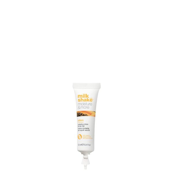 milk_shake Moisture & More Hydrating Hair Lotion Cream 6 x 12 ml, Moisturising Lotion for Dry Hair, Made in Italy