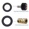 Twinkle Star Pressure Washer O-Rings for 1/4", 3/8" Quick Connect Coupler, 40 Pack
