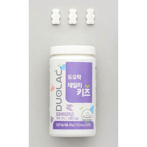 Duolac Daily Kids Lactobacillus, 60 tablets, 2ea