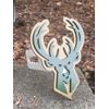 Milwaukee Bucks Custom Hitch Cover