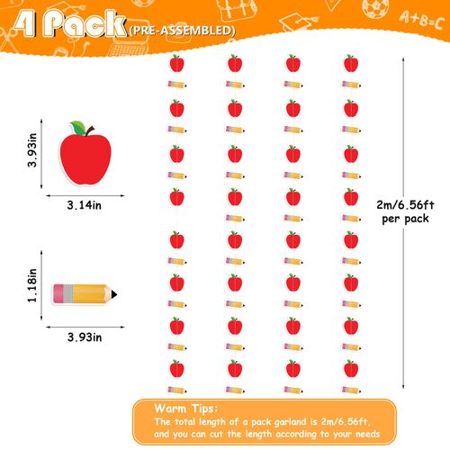 Back to School Party Decorations - NO DIY - Welcome Back to School Hanging Decorations for Classroom Ceiling Backdrop,First Day of School Decorations for Kindergarten Elementary School Teacher Office
