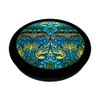 William Morris Peacock Dragon Design 1878 PopSockets Swappable PopGrip
