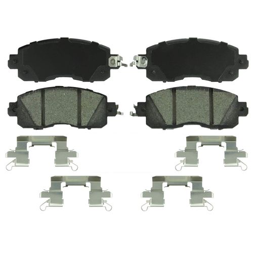 BOSCH BC1650 QuietCast Premium Ceramic Disc Brake Pad Set - Compatible With Select Nissan Altima, Leaf; FRONT