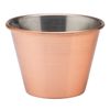 Utopia Copper Ramekin 2.5oz / 80ml - Case of 24 - Ramekins, Sauce Pots