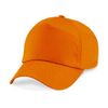 Beechfield Plain Unisex Junior Original 5 Panel Baseball Cap (One Size) (Orange)