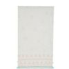 Fabric Table Runner Pastel Pink Patterned Canvas Spring Easter Table Decor 16x72