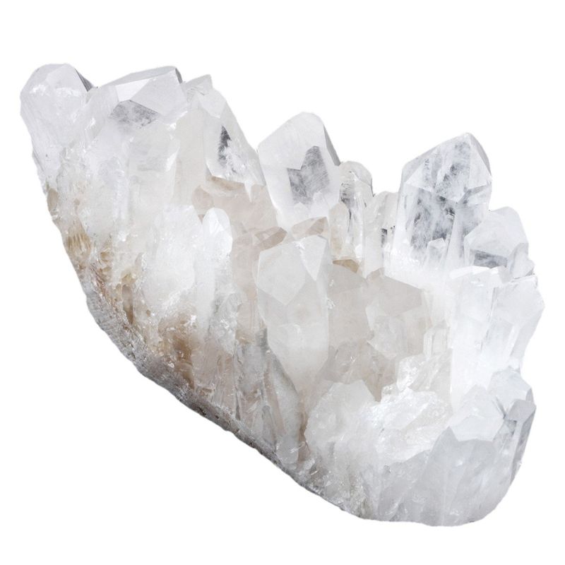 SUNYIK Natural Rock Quartz Crystal Cluster,Druzy Geode Specimen ...