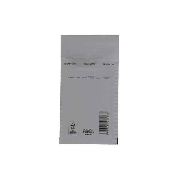 SmithPackaging Bubble Padded Envelopes, White, 100mm x 165mm, Pack of 5
