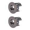 Rear Parking Assist Sensor Bezel Set Driver & Passenger Side Outer Compatible with 2013-2020 Ram 1500