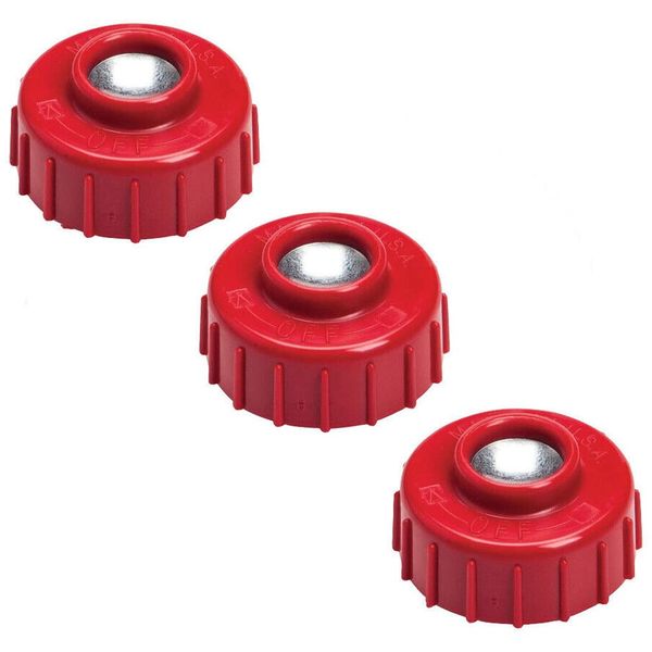 LEFITPA Replacement 3-Pack Trimmer Bump Head Knobs for Ryobi S430 SS26 DA97910A String Trimmers