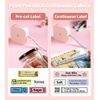 Phomemo Label Maker Machine with Tape, Q31 Portable Bluetooth Label Printer, Thermal Label Printer Handheld Label Makers with Multiple Templates for Home Organizing Storage Barcode Office
