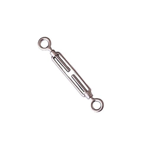 Merriway BH05001 Turnbuckle Strainer Eye to Eye Wire Rope Tensioner, M4 (5/32 inch) - A2 316 Marine Grade Stainless Steel