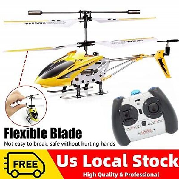 Syma RC Helicopter S107G 3.5CH Alloy Remote Control Gyro Toys Adults Kids Gift