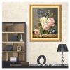 Cross stitch, impression painting, flower, C0018