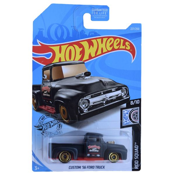 Hot Wheels Custom '56 Ford Truck 227/250, Black