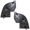 Partomotive For 07-14 Escalade Front Bumper Outer Filler Bracket Retainer Left & Right SET PAIR