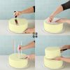 Olicky 28 Pcs Plastic Cake Dowels, 9.5 Inch White Plastic Cake Supports Rods