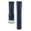 HIRSCH Herren Performance Uhrenarmband Modell Tiger 20 mm Blau