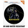 The Flash Batman Automotive Car Window Locker Circle Bumper Sticker