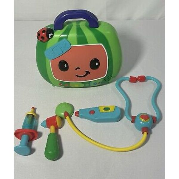 Cocomelon Musical Doctor Checkup Case Dr Kit Music Toy Complete Set