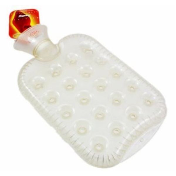 Fashy Transparent Cushion Hot Water Bottle - Made in Germany