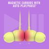 Beats Flex Wireless Portable Bluetooth Earbuds Built-in Microphone - Yuzu Yellow (Renewed)