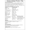 Chicken Collagen Powder (Type 2) - 100g - Protein - Joints