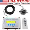 DC12V/24V Electric Single Axis Solar Panel Tracking LCD Solar Tracker Controller