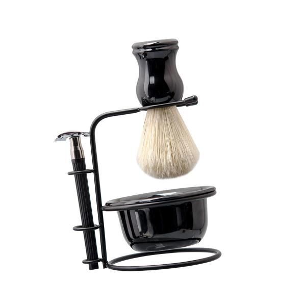 Men&#39;s Shaving Kit Elegant Premium Soap Bowl Mug Shaving Brush Stand Holder