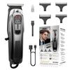 SIDHGN Professional Hair & Beard Trimmer, Zero Gapped (Gray)