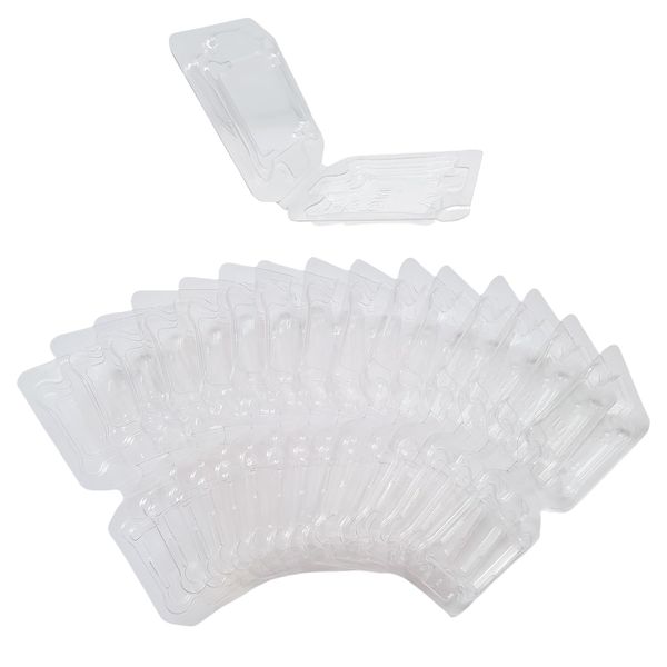 15PCS Computer CPU Clamshell Packaging Case Tray for Intel LGA1700 i3 i5 i7 i9 CPU Protector Cover