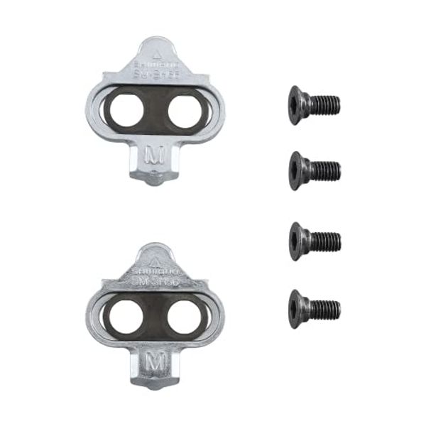 SHIMANO Cleat Set for SPD SM-SH56 Multiple Release No Cleat Nuts ISMSH56J Silver