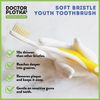 MOUTHWATCHERS Dr Plotkas Extra Soft Kids Toothbrushes Manual Flossing Toothbrushes | Ultra Clean Toothbrushes | 2 Pack - Pink Childrens Toothbrushes
