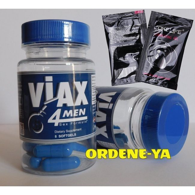 2 Ultimate Sexual Performance Enhancer VIAX 4 MEN Bigger Eyaculation sexive men