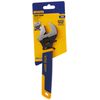 IRWIN Vise-Grip Adjustable Crescent Wrench, 8-Inch (2078608),Blue/Yellow