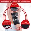 Elbow Compression Sleeves 1 Pair Support for Tendonitis Prevention Large