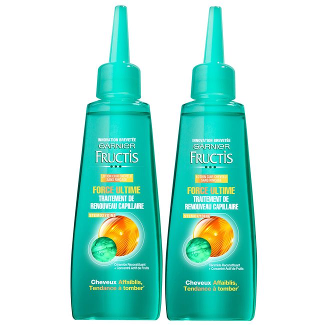 Garnier Fructis Force Ultime Stressed Hair Serum (Pack of 2)