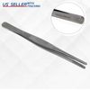 Dressing Tweezer 6" Tissue Thumb Forceps 2cm Serrated Tip Surgical Tools