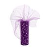 Creativery Tulle 15 cm x 9 m Glitter Dots Purple