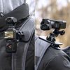 SUREWO 360° Rotating Backpack Strap Mount, Quick Clip Mount with Extended Frame Compatible with DJI Osmo Pocket 3