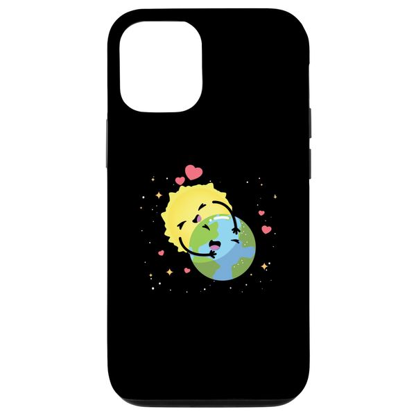 iPhone 14 Funny Sun Earth Dancing | Planet Universe | Galaxy Smartphone Case