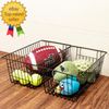 Freezer Baskets Wire Storage Baskets Closet Baskets Bin Farmhouse Organizer