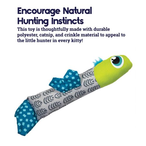 Catstages Catnip Crunch Fish Cat Toy
