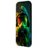 iPhone 11 EDM Apocalypse Mask with Yellow & Blue Smoke Smartphone Case