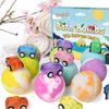 Bath Bombs for Kids with Surprise Inside, 12 Cars Bath Bombs Gift Set for Children Birthday Halloween Christmas Present with Pull-Back Car Inside, Bubble Kids Safe Bath Fizzy Ball for Boys Girls