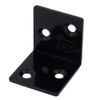 fort Black Painted 2X4 Hardware Angle (A1-BK)